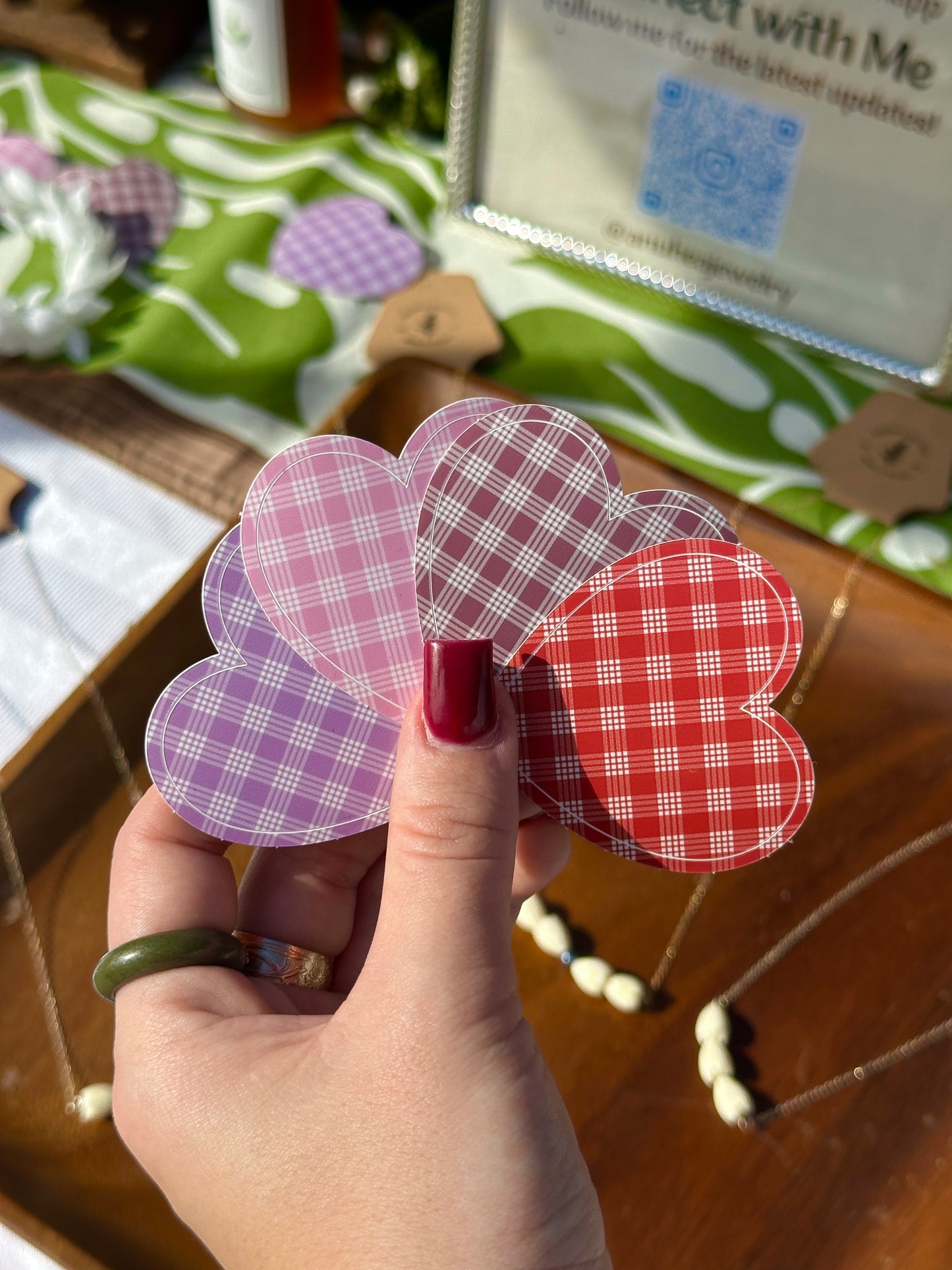Palaka heart stickers