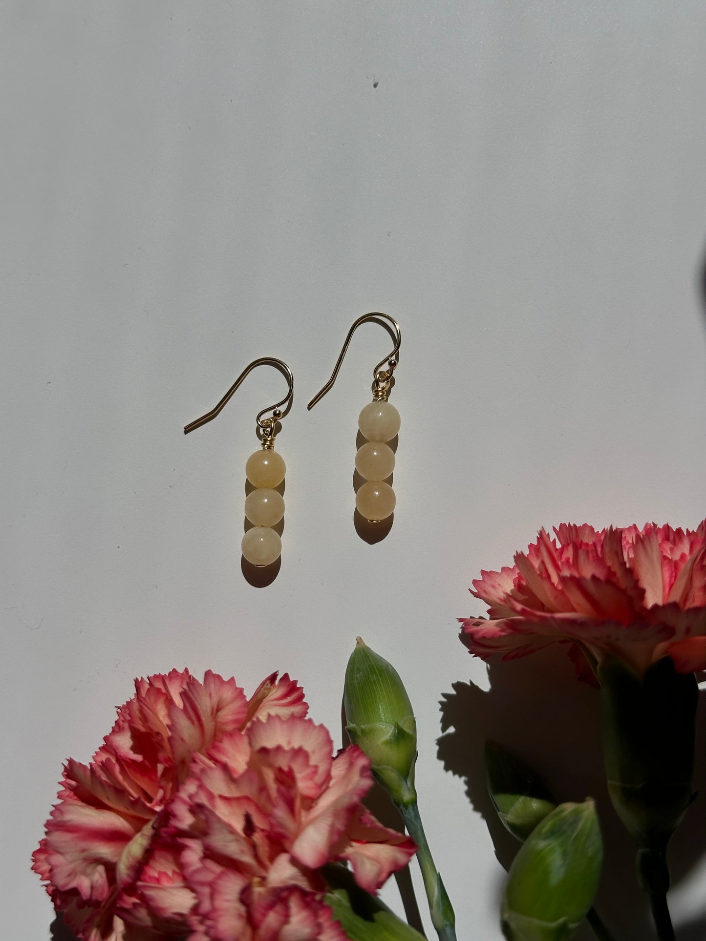 Gemstone earrings