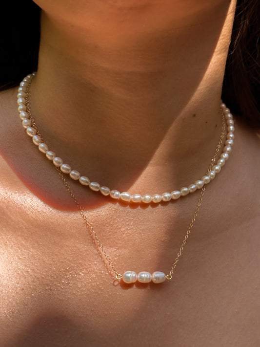Freshwater pearl chain